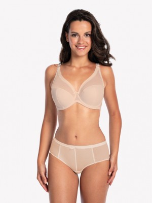 Микрофибърни бикини в бежов цвят SONIA 1058