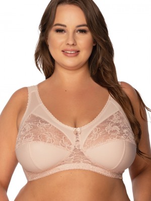 Сутиен с меки чашки в бежов цвят MELODIA 1162