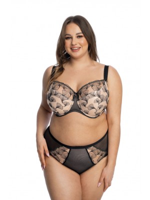 Бикини с висока талия в черен цвят FILIPA 1130  Бикини с висока талия в черен цвят FILIPA 1130