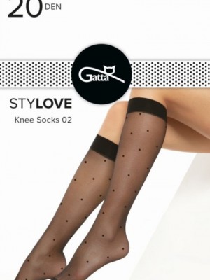 Дамски чорапи в черен цвят STYLOVE 02 20 DEN
