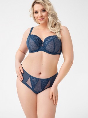 Бикини в син цвят K729 EDITH