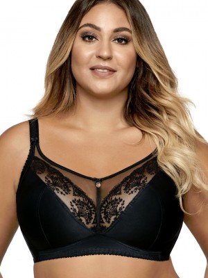 Макси сутиен с меки чашки в черен цвят AV 1691/1