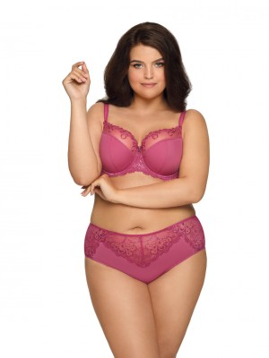 Сутиен с полуподплатени чашки в розов цвят AV 1030