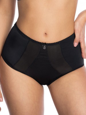 Бикини с тюл в черен цвят KALLISTE 1125