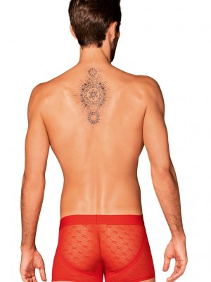 Мъжки боксерки в червен цвят OBSESSIVER