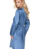 Сатенен халат в син цвят Sapphire, Irall, Халати - Complex.bg