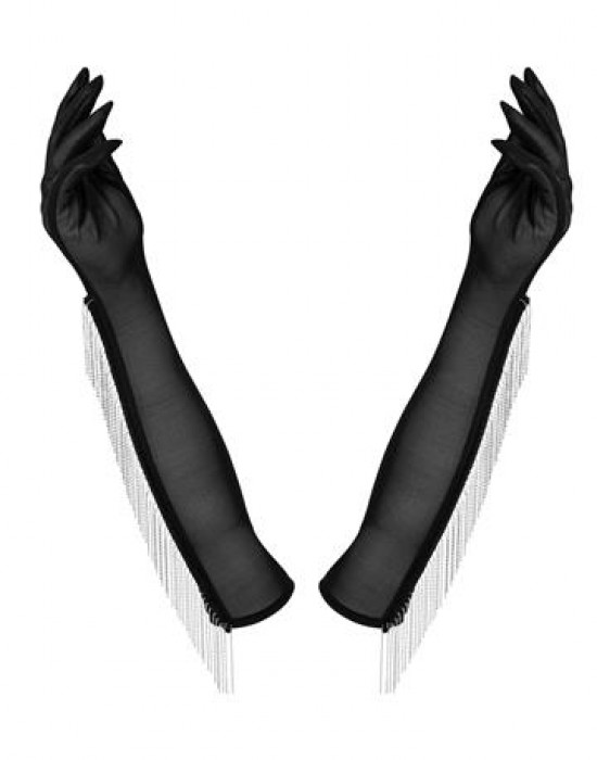 Еротични ръкавици в черен цвят Milladis, Obsessive, Еротични - Complex.bg