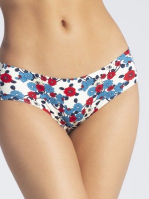 Класически бикини в бял цвят 03