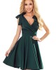 Елегантна рокля в зелен цвят 393-1, Numoco, Къси рокли - Complex.bg