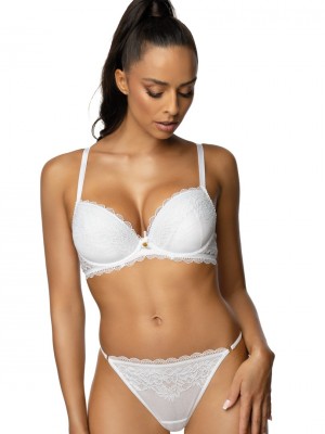 Сутиен с повдигащ ефект в бял цвят ESTELLE M-0198/11/2 