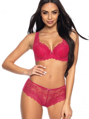 Сутиен с полуподплатени чашки в розов цвят CARMELA M-053/22