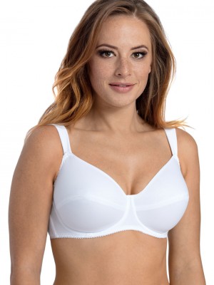 Сутиен с меки чашки в бял цвят MADDALENA 075 