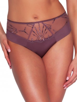 Бразилиани с висока талия в лилав цвят AV 2034/В Бразилиани с висока талия в лилав цвят AV 2034/В