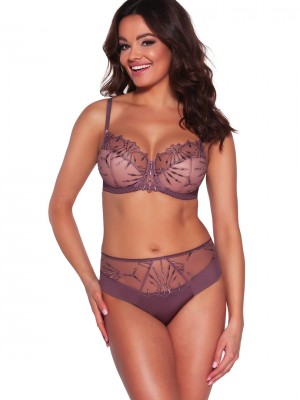 Бразилиани с висока талия в лилав цвят AV 2034/В Бразилиани с висока талия в лилав цвят AV 2034/В