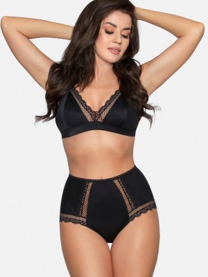 Микрофибърни бикини в черен цвят BBL189  Микрофибърни бикини в черен цвят BBL189