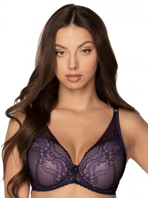 Сутиен с повдигащ ефект в тъмносин цвят IRENE 1183 Сутиен с повдигащ ефект в тъмносин цвят IRENE 1183