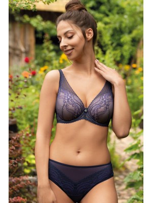 Сутиен с повдигащ ефект в тъмносин цвят IRENE 1183