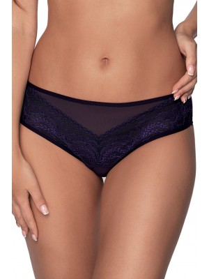 Бразилиани с дантела в тъмносин цвят ASTERIA 1131 Бразилиани с дантела в тъмносин цвят ASTERIA 1131