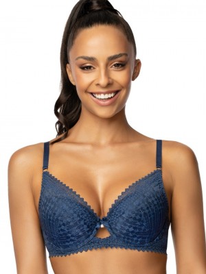 Сутиен с повдигащ ефект в тъмносин цвят MADDIE M-3633/11/1  Сутиен с повдигащ ефект в тъмносин цвят MADDIE M-3633/11/1