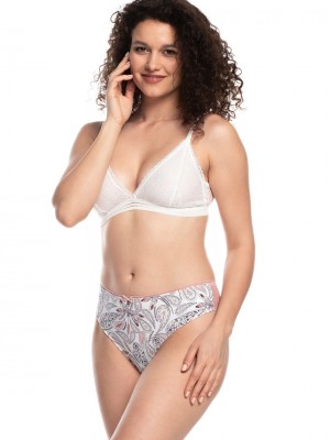 2 чифта бикини в цвят екрю L-1509BI 2 чифта бикини в цвят екрю L-1509BI