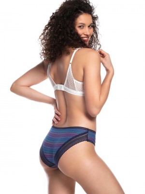 2 чифта бикини в тъмносин цвят L-1472BI  - 2XL 2 чифта бикини в тъмносин цвят L-1472BI  - 2XL