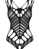 Мрежесто боди с отворено дъно в черен цвят B139, Obsessive, Секси Бодита - Complex.bg
