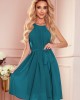 Ефирна рокля в морско зелен цвят 350-6, Numoco, Миди рокли - Complex.bg