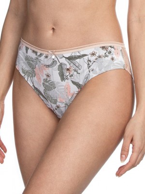 2 броя дамски бикини в бежов цвят L-1460BI - 2XL 2 броя дамски бикини в бежов цвят L-1460BI - 2XL