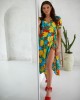 Лятна рокля с флорален принт, модел 3701, FASARDI, Дълги рокли - Complex.bg
