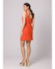Къса рокля в оранжев цвят K159, makover, Къси рокли - Complex.bg