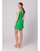 Къса рокля в зелен цвят K159, makover, Къси рокли - Complex.bg