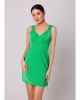 Къса рокля в зелен цвят K159, makover, Къси рокли - Complex.bg