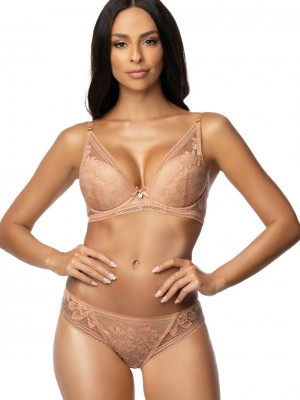 Сутиен с повдигащ ефект в бежов цвят MARGARET M-3606/11/1 Сутиен с повдигащ ефект в бежов цвят MARGARET M-3606/11/1
