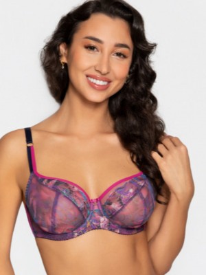 Сутиен с меки чашки в лилав цвят K723 CASSIE Сутиен с меки чашки в лилав цвят K723 CASSIE