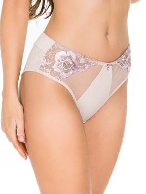 Бикини с тюл в бежов цвят CAMELIA 19153 Бикини с тюл в бежов цвят CAMELIA 19153