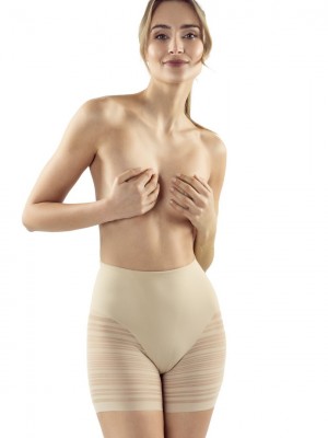 Моделиращи бермуди в бежов цвят VERDA Моделиращи бермуди в бежов цвят VERDA