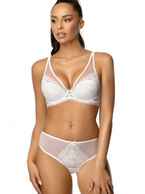 Сутиен с повдигащ ефект в бял цвят ESTELLE M-0198/11 Сутиен с повдигащ ефект в бял цвят ESTELLE M-0198/11