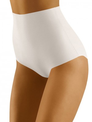 Моделиращи безшевни бикини в бял цвят DISCRETIA Моделиращи безшевни бикини в бял цвят DISCRETIA