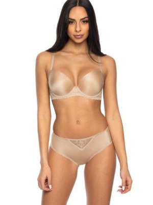 Дантелени бикини в бежов цвят JENNIFER II F-0155/5/1 Дантелени бикини в бежов цвят JENNIFER II F-0155/5/1