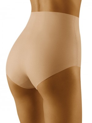 Моделиращи безшевни бикини в бежов цвят DISCRETIA Моделиращи безшевни бикини в бежов цвят DISCRETIA