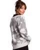 Дамски пуловер с флорални мотиви BK056 model 1, BE, Пуловери - Complex.bg