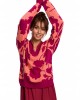 Дамски пуловер с флорални мотиви BK056 model 4, BE, Пуловери - Complex.bg