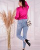 Елегантна дамска блуза в цвят циклама Ilumina Fuchsia, Merribel, Блузи / Топове - Complex.bg