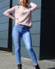 Дамски пуловер в розов цвят Elpidana Powder, Merribel, Пуловери - Complex.bg