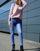 Дамски пуловер в розов цвят Elpidana Powder, Merribel, Пуловери - Complex.bg