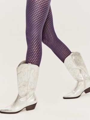 Дамски чорапогащник в тъмносин цвят CINDY 60 DEN