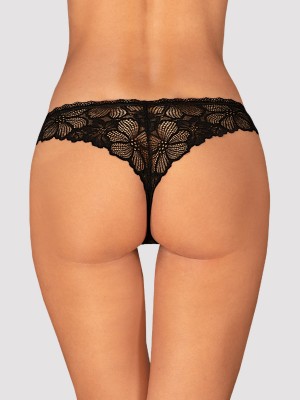 Секси дантелени бикини в черен цвят SERAFIA Секси дантелени бикини в черен цвят SERAFIA