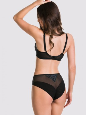 Бикини в черен цвят ROMA 19178  Бикини в черен цвят ROMA 19178