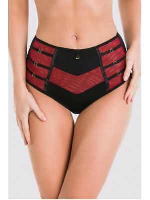 Бикини с висока талия в червен цвят NAKED 19064 