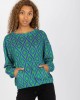 Спортна дамска блуза в зелен цвят 8188.50,  Блузи / Топове - Complex.bg